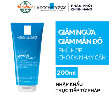 Gel Tắm La Roche-Posay Làm Sạch Và Bảo Vệ Da Nhạy Cảm 200ml