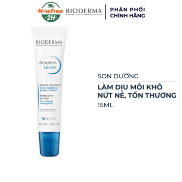 Son Dưỡng Bioderma Làm Dịu Môi Khô Nứt Nẻ, Tổn Thương 15ml