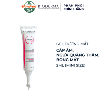 [Mini] Gel Dưỡng Mắt Bioderma Cấp Ẩm &amp; Ngừa Quầng Thâm, Bọng Mắt 2ml