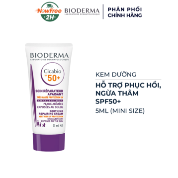 [Mini] Kem Dưỡng Bioderma Hỗ Trợ Phục Hồi, Ngừa Thâm SPF50 5ml
