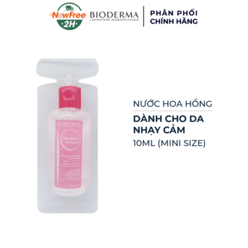 [Mini] Nước Hoa Hồng Bioderma Dành Cho Da Nhạy Cảm 10ml