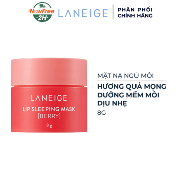 [Mini] Mặt Nạ Ngủ Môi Laneige Hương Quả Mọng 8g