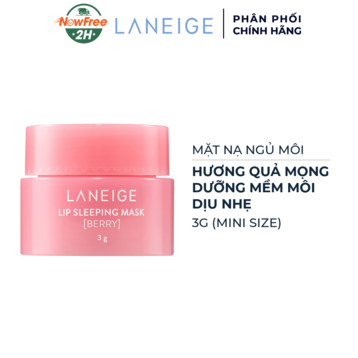 [Mini] Mặt Nạ Ngủ Môi Laneige Hương Quả Mọng 3g