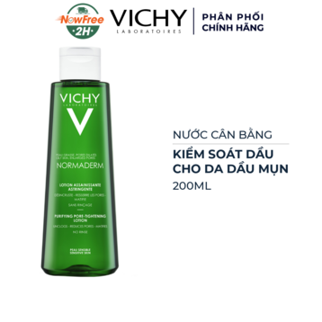 Toner Vichy Kiểm Soát Dầu Dành Cho Da Dầu Mụn 200ml