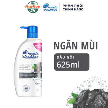 Dầu Gội Head &amp; Shoulders Than Đen Sạch Sâu &amp; Khử Mùi 625ml