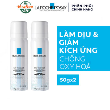 Combo 2 Xịt Khoáng La Roche-Posay Làm Dịu Và Bảo Vệ Da 50g