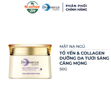 Mặt Nạ Ngủ Bio-essence Dưỡng Da Tươi Sáng Căng Mọng 50g