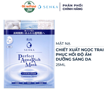 Mặt Nạ Senka Cấp Ẩm, Dưỡng Sáng Da 25ml