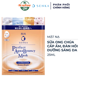 Mặt Nạ Senka Cấp Ẩm, Dưỡng Sáng Và Đàn Hồi 25ml