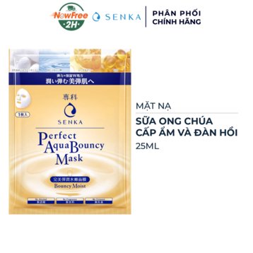 Mặt Nạ Senka Cấp Ẩm Và Đàn Hồi 25ml