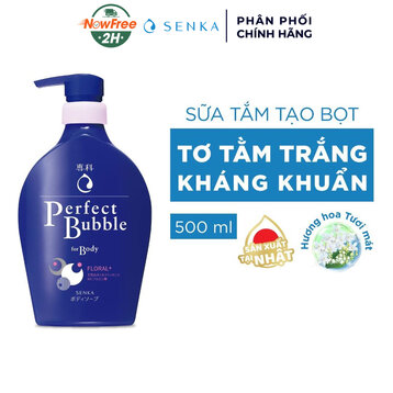 Sữa Tắm Dưỡng Ẩm Senka Hương Hoa Tươi Mát 500ml