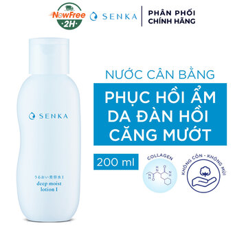 Nước Cân Bằng Senka Dưỡng Ẩm Chuyên Sâu 200ml