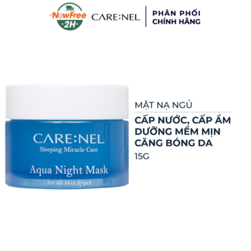 Mặt Nạ Ngủ Care:Nel Cấp Nước, Dưỡng Ẩm Da 15g