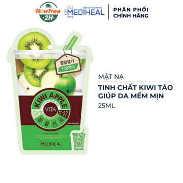 Mặt Nạ Mediheal Tinh Chất Kiwi Táo Giúp Da Mềm Mịn 25ml