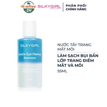 Nước Tẩy Trang Mắt Môi Silkygirl 55ml