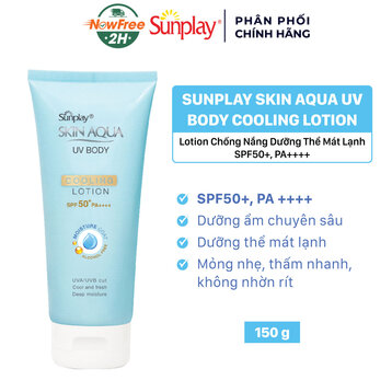 Lotion Chống Nắng Sunplay Dưỡng Thể Mát Lạnh 150g