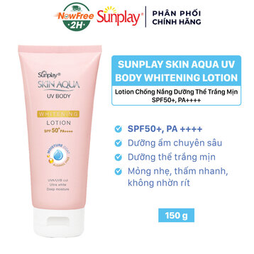 Lotion Chống Nắng Sunplay Dưỡng Thể Sáng Mịn 150g