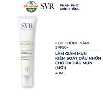 Kem Chống Nắng SVR Làm Giảm Mụn SPF50+ 40ml (Mẫu Mới)