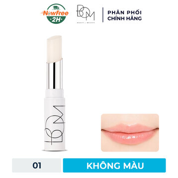 Son Dưỡng B.O.M 01 Pure Vanilla - Vani Không Màu 4.5g