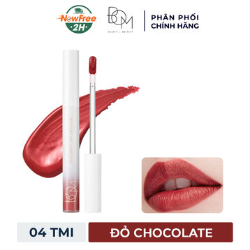 Son Kem B.O.M #04 TMI - Đỏ Chocolate 4g