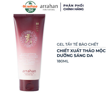 Gel Tẩy Tế Bào Chết Arrahan Chiết Xuất Thảo Mộc 180ml