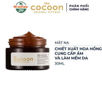 Mặt Nạ Cocoon Dưỡng Ẩm, Làm Mềm Da Từ Hoa Hồng 30ml