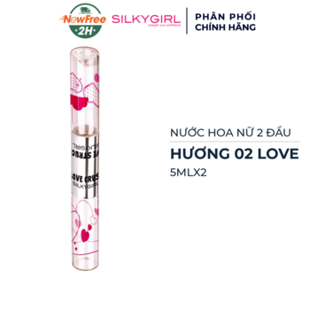 Nước Hoa Nữ Silkygirl 2 Đầu 4 Hương 02 Love 5mlx2