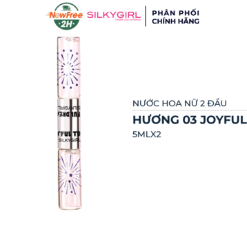 Nước Hoa Nữ Silkygirl 2 Đầu 4 Hương 03 Joyful 5mlx2