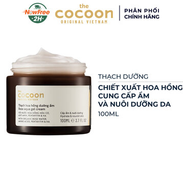 Thạch Hoa Hồng Cocoon Dưỡng Ẩm Da 100ml
