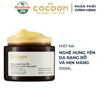 Mặt Nạ Nghệ Hưng Yên Cocoon Giúp Da Rạng Rỡ Mịn Màng 100ml