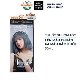 Thuốc Nhuộm Tóc Mise en scène 6A Màu Xám Khói 30ml