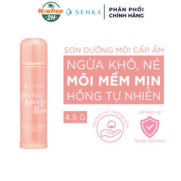 Son Dưỡng Môi Senka Cấp Ẩm &amp; Ngừa Khô, Nẻ Môi 4.5g