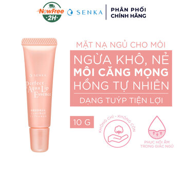 Tinh Chất Dưỡng Môi Senka Cấp Ẩm &amp; Ngừa Khô, Nẻ Môi 10g