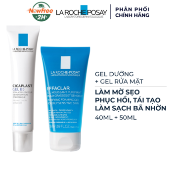 Bộ Sản Phẩm La Roche-Posay Làm Mờ Sẹo &amp; Phục Hồi Da