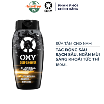 Sữa Tắm Oxy Tác Động Sâu Dành Cho Nam 180ml