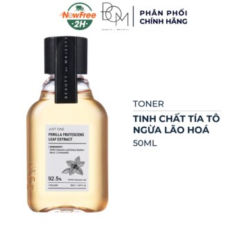 Toner B.O.M Tinh Chất Tía Tô Kháng Viêm Ngừa Lão Hoá 50ml