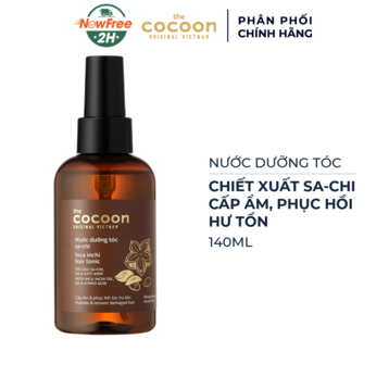 Nước Dưỡng Tóc Cocoon Sa-Chi Cấp Ẩm, Phục Hồi Hư Tổn 140ml