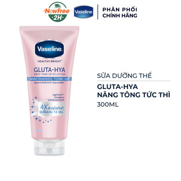 Sữa Dưỡng Thể Vaseline Gluta-Hya Nâng Tông Tức Thì 300ml