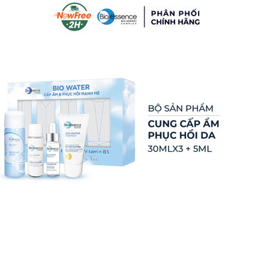 Bộ Bio-essence Bio Water Cấp Ẩm &amp; Phục Hồi Da 4 Món