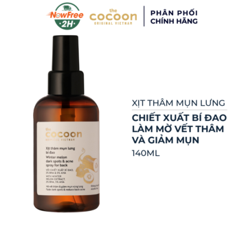 Xịt Thâm Mụn Lưng Cocoon Chiết Xuất Bí Đao 140ml