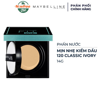 Phấn Nước Maybelline Mịn Nhẹ Kiềm Dầu 120 Classic Ivory 14g