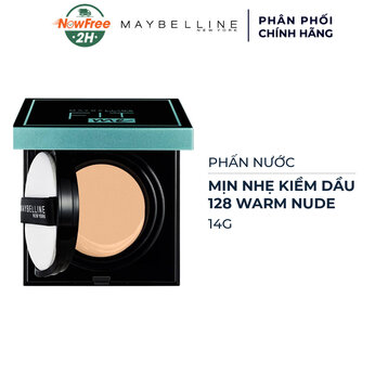 Phấn Nước Maybelline Mịn Nhẹ Kiềm Dầu 128 Warm Nude 14g