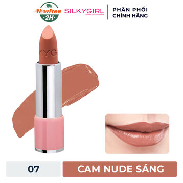 Son Dưỡng Có Màu Silkygirl 07 Bare - Cam Da Sáng 3.2g