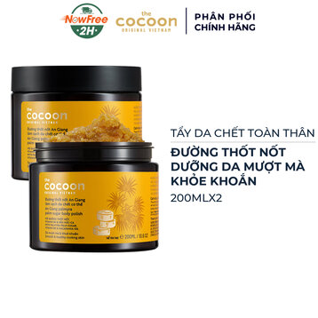 Combo 2 Tẩy Da Chết Toàn Thân Cocoon Đường Thốt Nốt An Giang 200ml