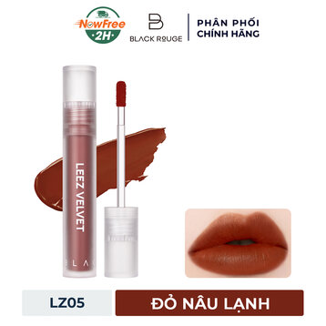 Son Tint Black Rouge LZ05 Peanut Latte Đỏ Nâu Lạnh 4g