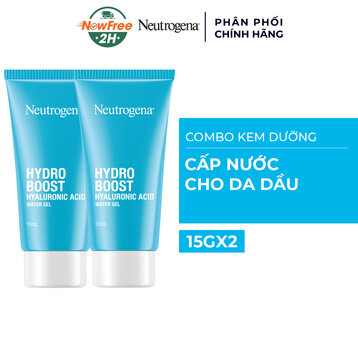 Combo 2 Kem Dưỡng Ẩm Neutrogena Cấp Nước Cho Da Dầu 15g