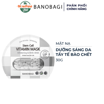 Mặt Nạ Banobagi Làm Sáng Da, Tẩy Tế Bào Chết (Xám) 30g