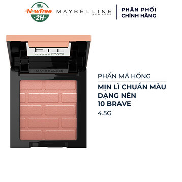 Phấn Má Hồng Maybelline Mịn Lì Chuẩn Màu 10 Brave 4.5g