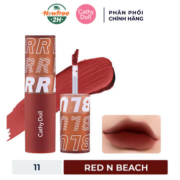 Son Kem Lì Cathy Doll #11 Red N Beach 3.5g
