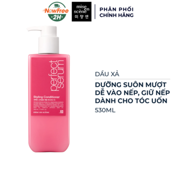 Dầu Xả Mise en scène Dưỡng Suôn Mượt Cho Tóc Uốn 530ml